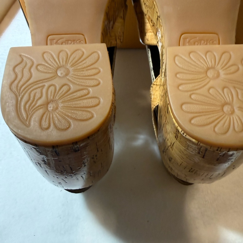 Korks Women's Calda Platform Comfort Sandals. Size 8 - Picture 6 of 9